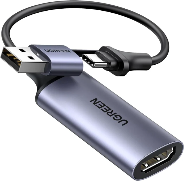 UGREEN Full HD 1080P 30fps HDMI Capture Card USB 2.0