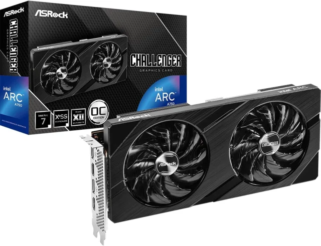 ASRock Intel Arc A750 Challenger D OC 8GB