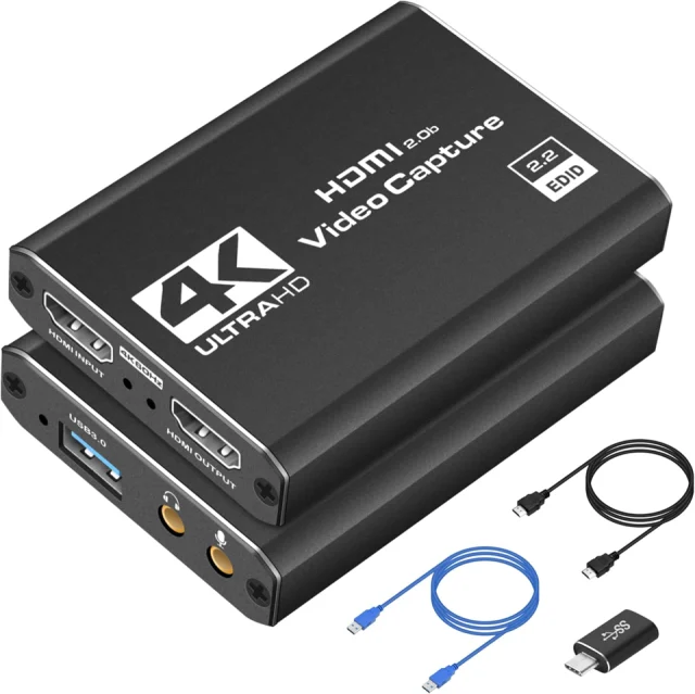 Dcyfol 4K HDMI Capture Card