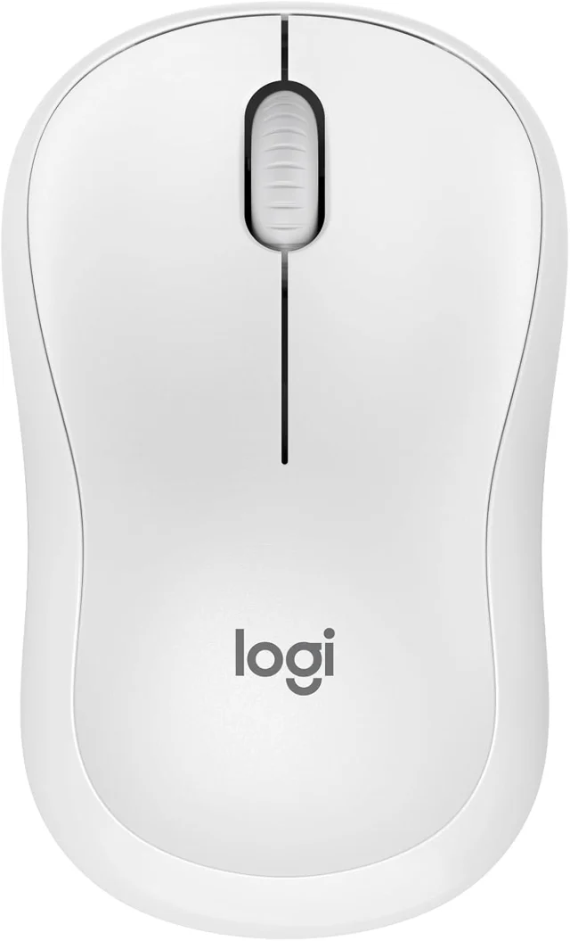 Logitech M240 Compact Silent Bluetooth - Off White Wireless