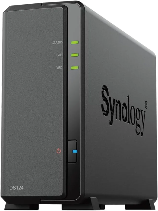 Synology DS124 1-Bay Diskless NAS