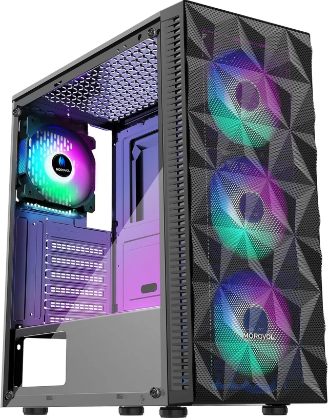 MOROVOL 621 ATX Mid Tower Case