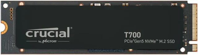 Crucial T700 4TB PCIe Gen5 NVMe SSD