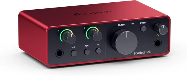 Focusrite Scarlett Solo 4th Gen
