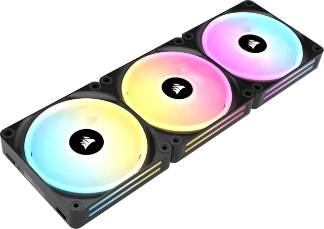 Corsair iCUE Link QX120 RGB Black 3-Pack