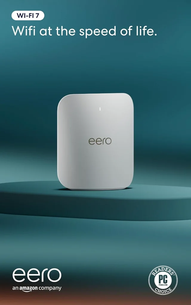eero Pro 7 Tri-Band Mesh Wi-Fi 7 Router