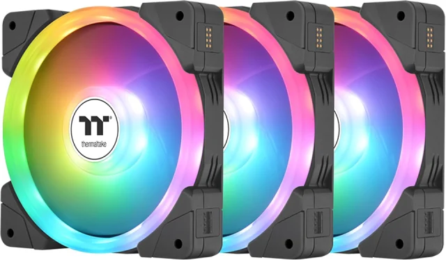 Thermaltake SWAFAN EX 12 ARGB 120mm Black 3-Pack