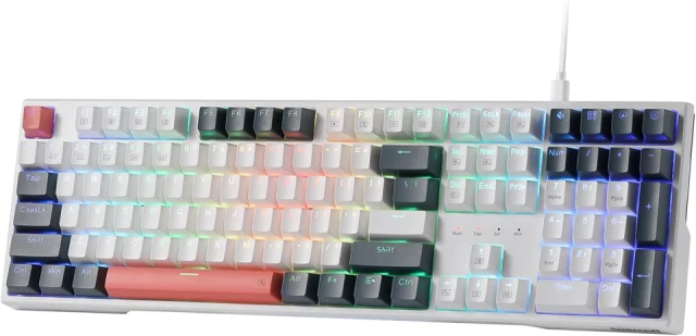 Redragon K668 108-Key Hot-Swap Wired RGB Gaming Keyboard