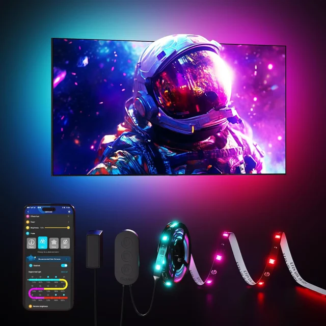Govee Smart TV LED Backlight Strip RGBIC 40-50inch TVs