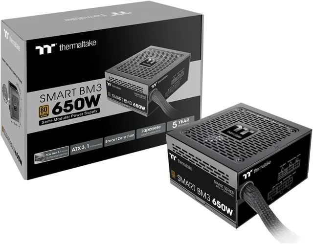 Thermaltake Smart BM3 650W 80Plus Bronze Semi-Modular