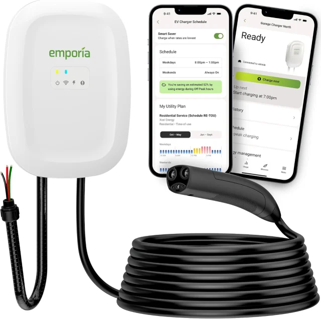 EMPORIA Level 2 EV Charger NACS 48 amp