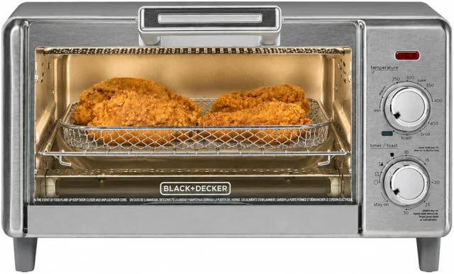 BLACK+DECKER 4-Slice Air Fry Toaster Oven