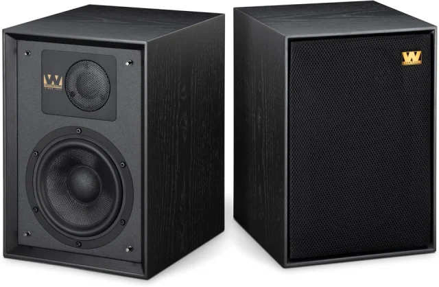 Wharfedale Denton 85th Anniversary Black Oak Pair