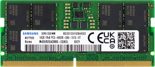 Samsung M425R2GA3BB0-CQK 16GB DDR5-4800 CL40 SO-DIMM