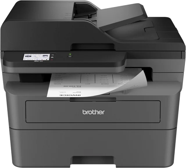 Brother MFC-L2820DW Monochrome All-in-One Laser Printer