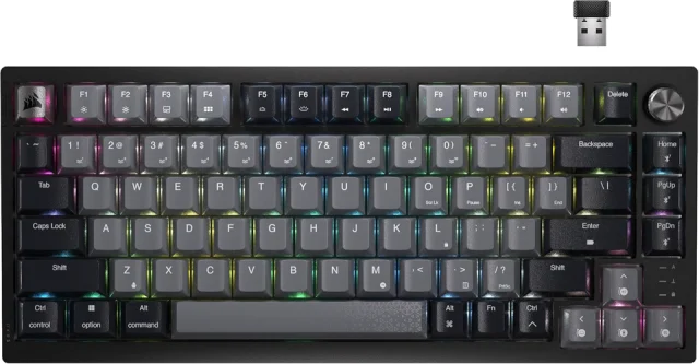 Corsair K65 Plus Wireless MLX Red Black/Gray