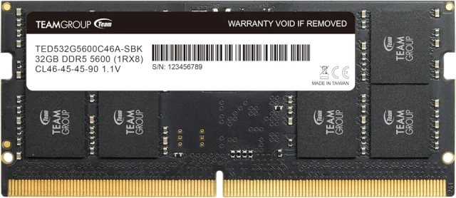 TEAMGROUP Elite 32GB DDR5-5600 CL46 SO-DIMM