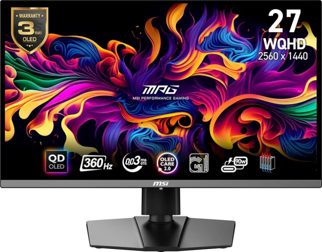 MSI MPG 271QRX QD-OLED 27-inch