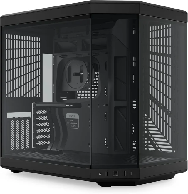 Hyte Y70 Gaming PC Case - Pitch Black