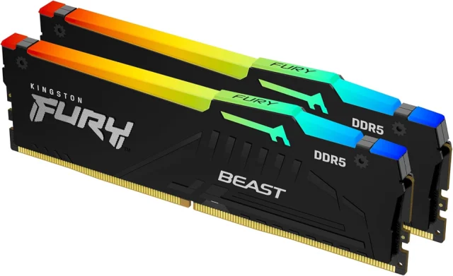 Kingston FURY Beast RGB 32GB DDR5 6000MT/s