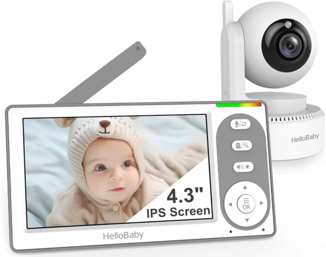 HelloBaby 4.3'' Video Baby Monitor No WiFi