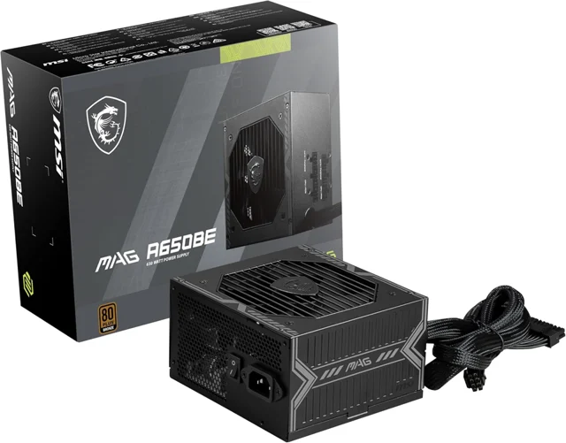 MSI MAG A650BE 650W Power Supply
