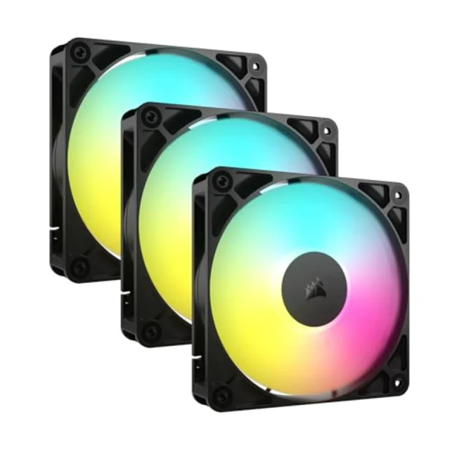 Corsair RS120 ARGB 120mm Black 3-Pack