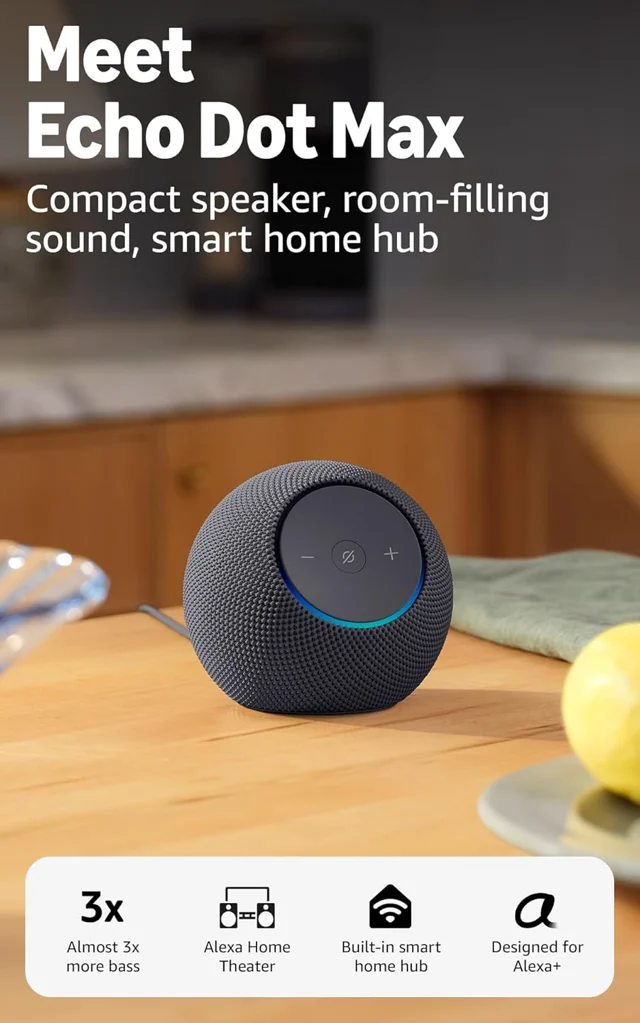Amazon Echo Dot Max (newest model)
