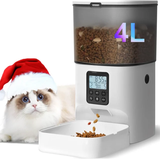 ANDOLL HOME Automatic Cat Feeder 4L