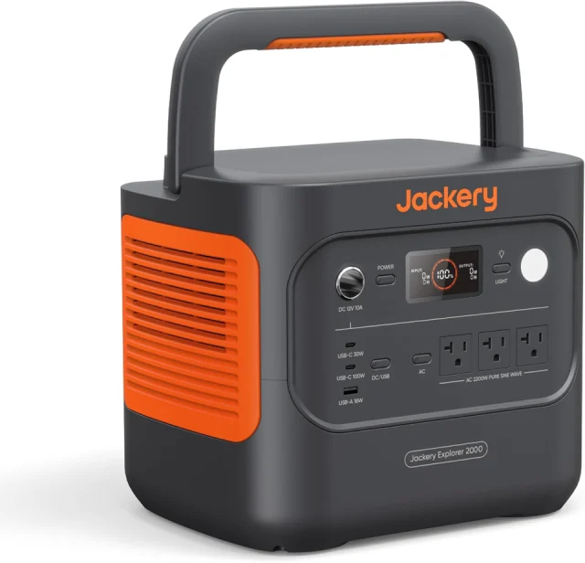 Jackery Explorer 2000 v2 Portable Power Station