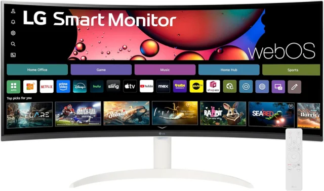 LG 34SR60QC-W 34-inch