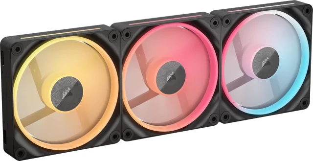 Corsair iCUE Link LX120-R RGB Reverse Black 3-Pack