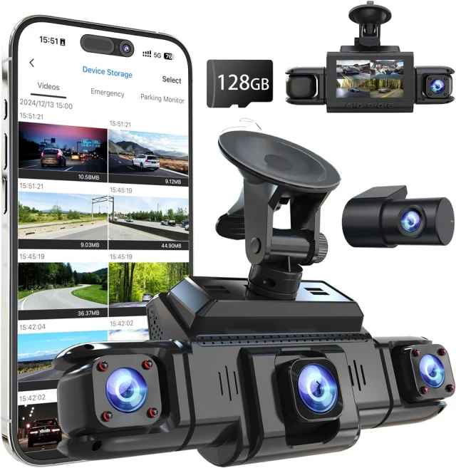 ZMOPO D435 4 Channel Dash Cam