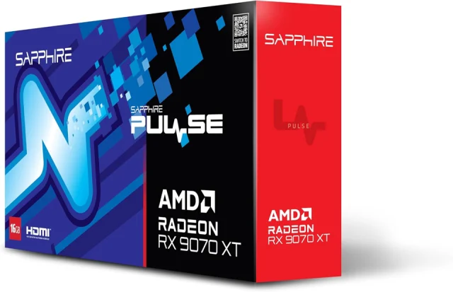 Sapphire Pulse Radeon RX 9070 XT 16GB