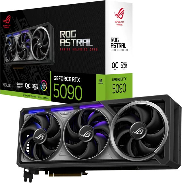 ROG Astral GeForce RTX 5090 OC Edition 32GB GDDR7