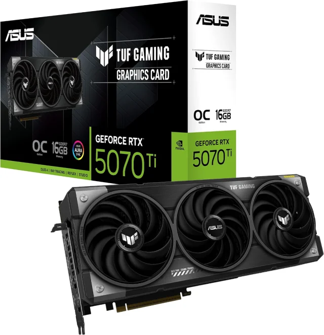 ASUS TUF Gaming GeForce RTX 5070 Ti 16GB OC Edition