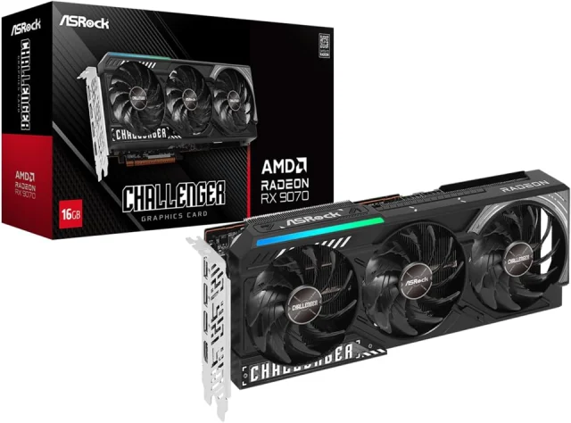 ASRock Radeon RX 9070 Challenger OC 16GB