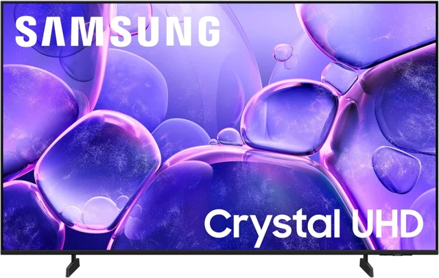Samsung 43-Inch Class Crystal UHD U8000F 4K Smart TV (2025)