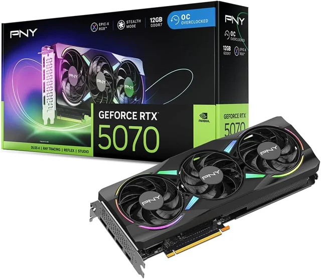 NVIDIA GeForce RTX 5070 Epic-X RGB OC Triple-Fan