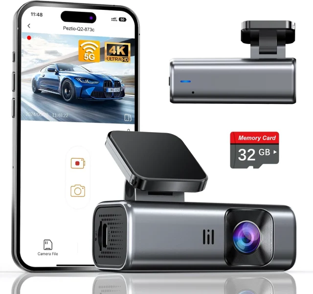 galphi 4K Dash Cam Front