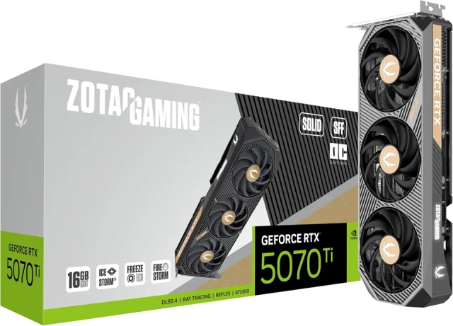 ZOTAC Gaming GeForce RTX 5070 Ti Solid SFF OC