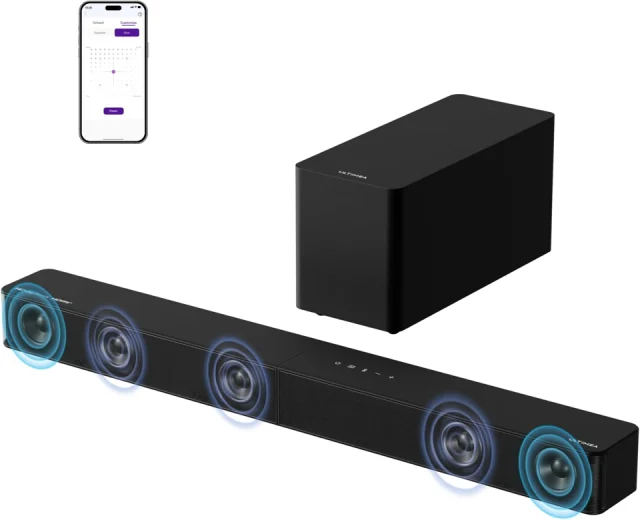 ULTIMEA Poseidon M60 5.1CH Sound Bar with Dolby Atmos
