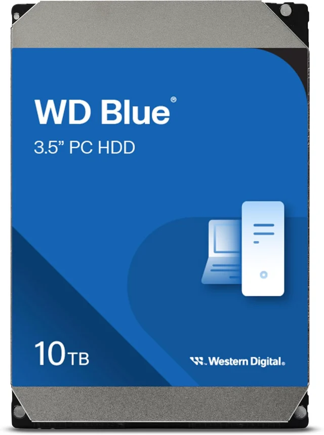 Western Digital 10TB WD Blue Internal Hard Drive HDD
