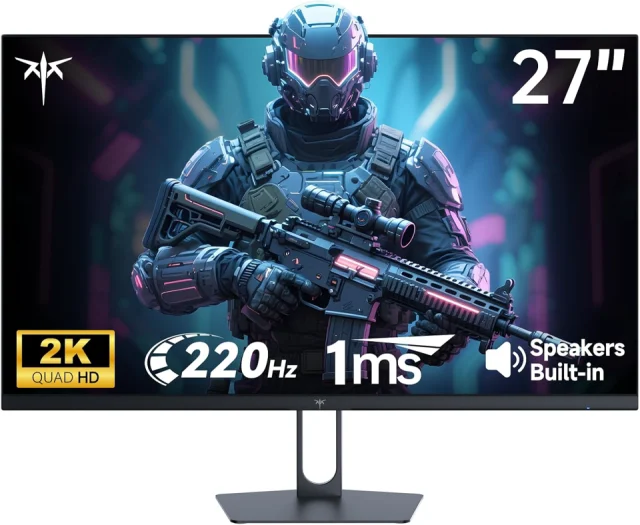 KTC H27T22C-3 27 Inch QHD 220Hz Gaming Monitor