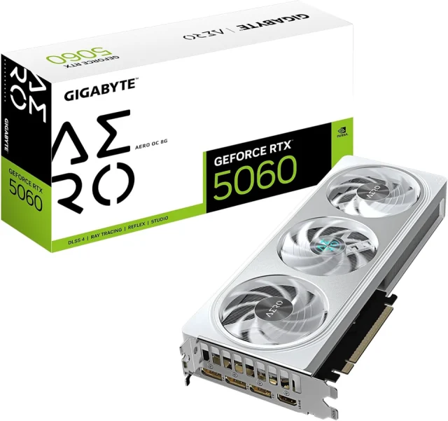 GIGABYTE GeForce RTX 5060 AERO OC 8G