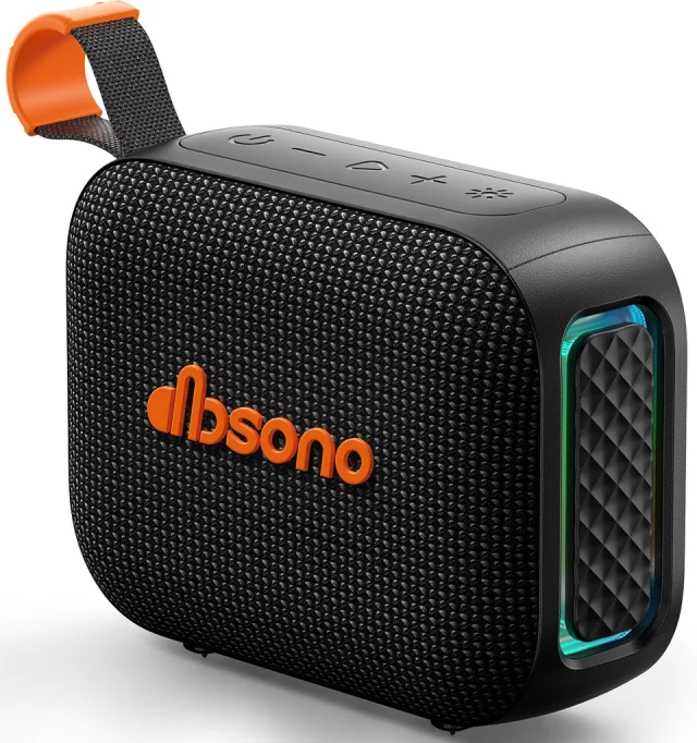 Portable Bluetooth Speaker IPX5 Waterproof Black