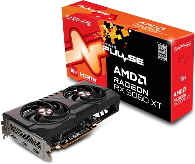 Sapphire Pulse AMD Radeon RX 9060 XT Gaming OC 16GB GDDR6
