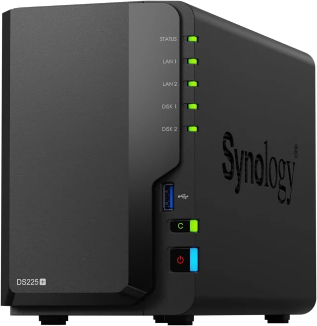 Synology DS225+ 2-Bay Diskless