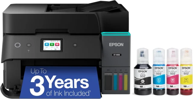 Epson EcoTank ET-4950 Wireless All-in-One Printer