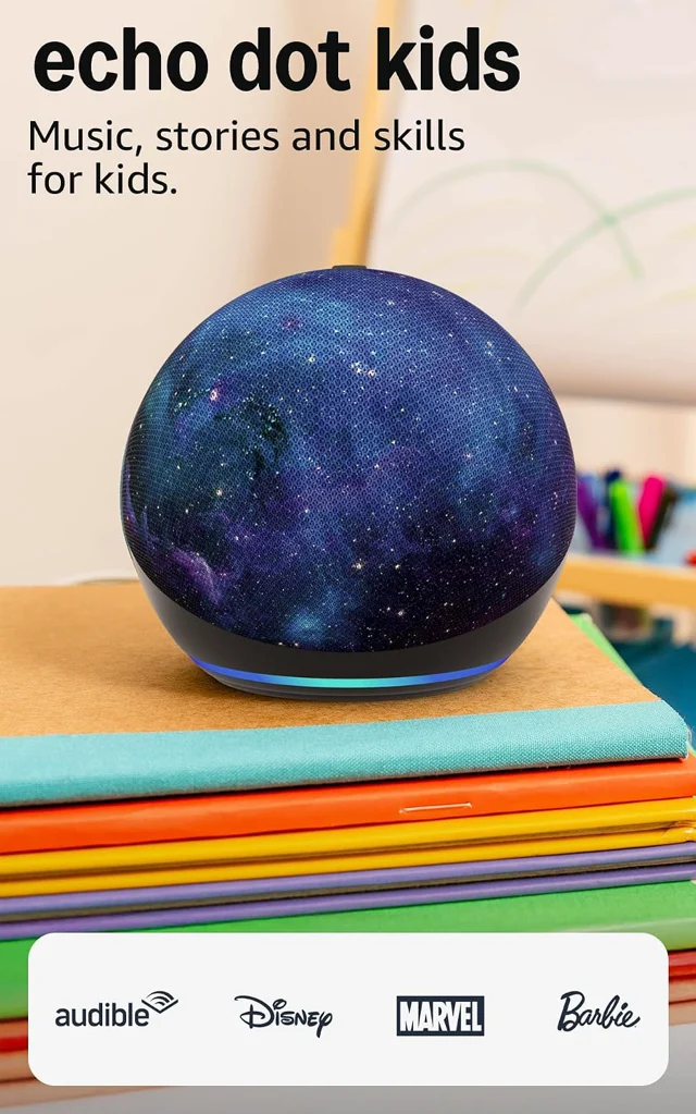 Amazon Echo Dot Kids (newest model) Stardust